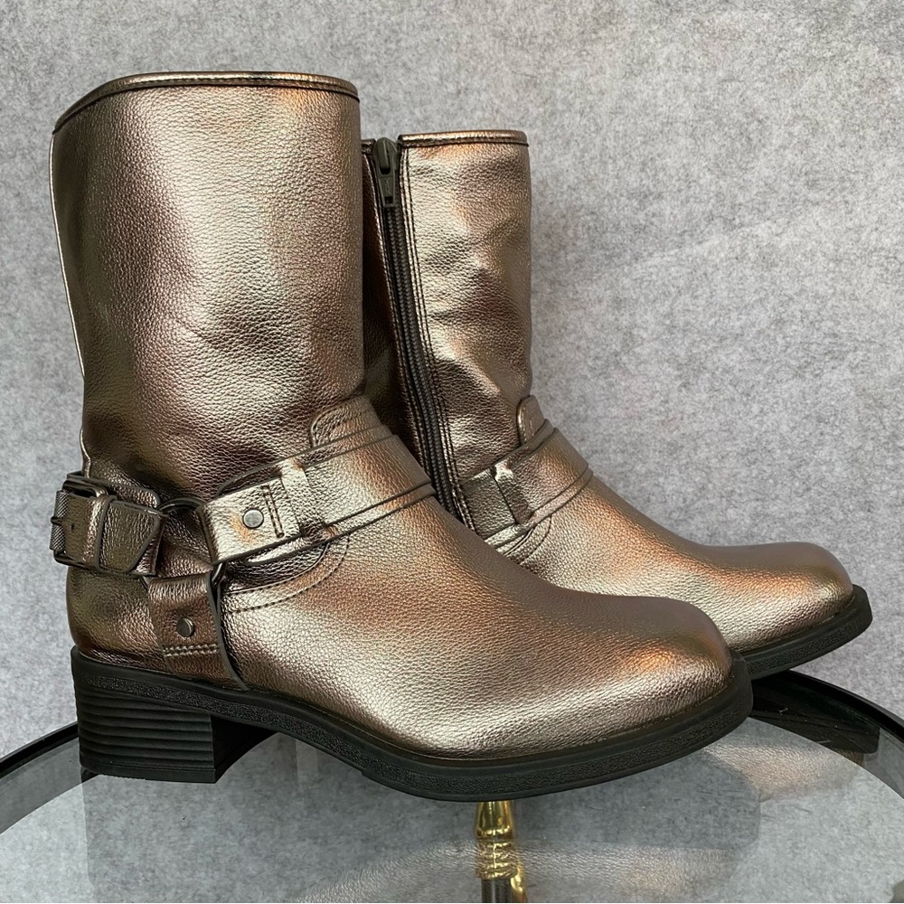 D24 Dolce Vita Armonda Harness Boots in pewter 7
